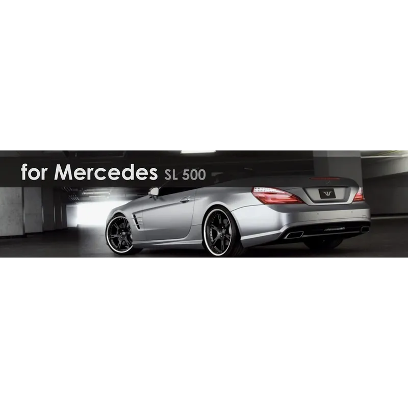 SL 500 | Capristo - Exhaust system, with valves, incl. programmable valve controller EVCU-1