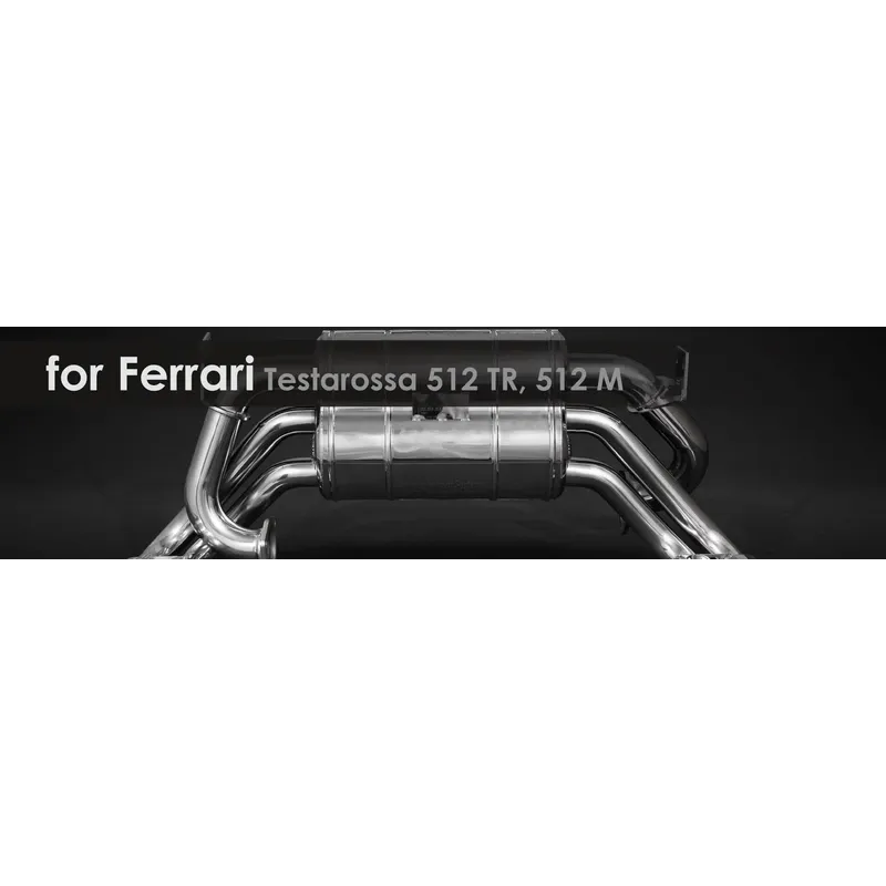 512 TR 512 M Testarossa | Capristo - Exhaust system without exhaust flaps