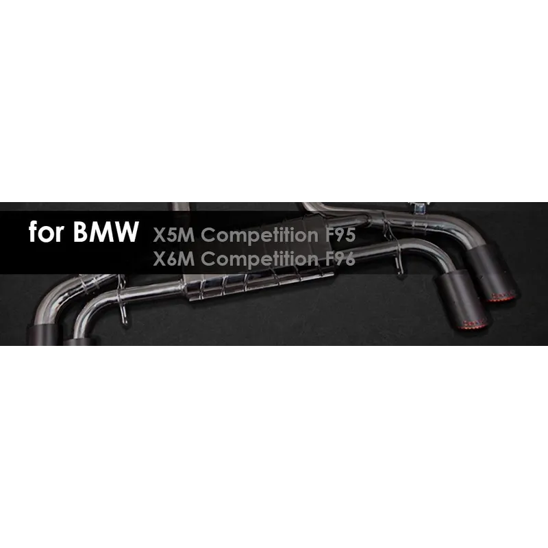 X5M (G05), X6M (G06), Competition F95 / F96 | Capristo - Endschalldämpfer mit Elektroklappen zur Verwendung der OEM Aktuatoren Bitte beachten Sie die zulässigen Fahrzeugtypen in der ECE-Genehmigung