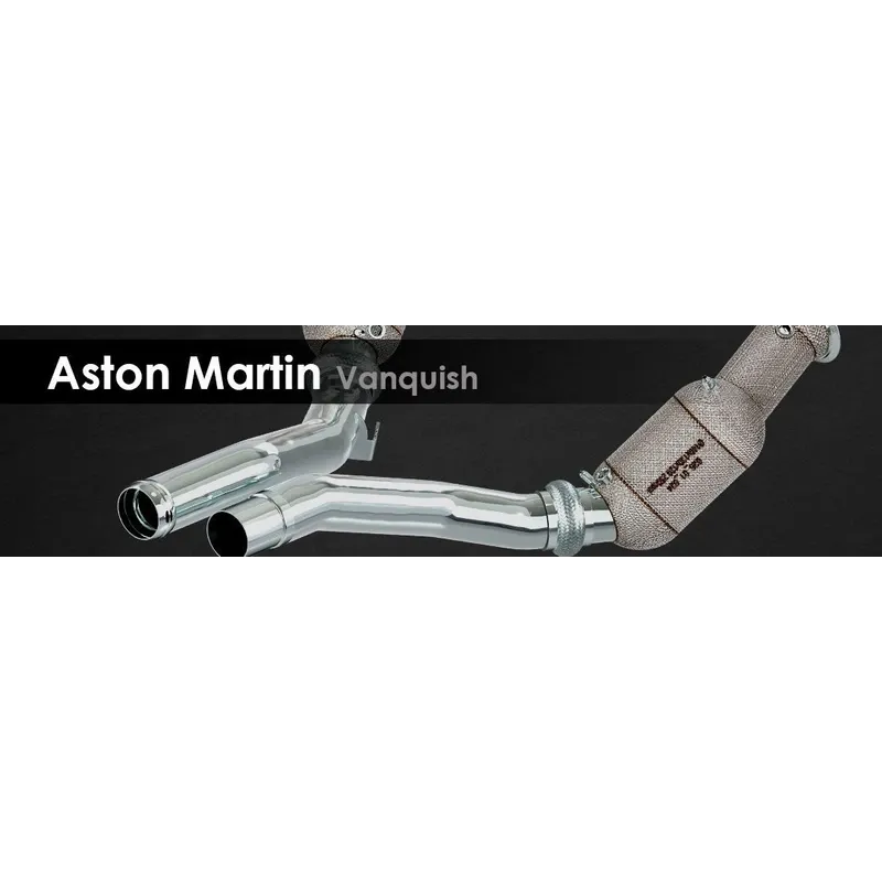 Vanquish | Capristo - Set Downpipes mit 250 Zellen Sportkatalysatoren